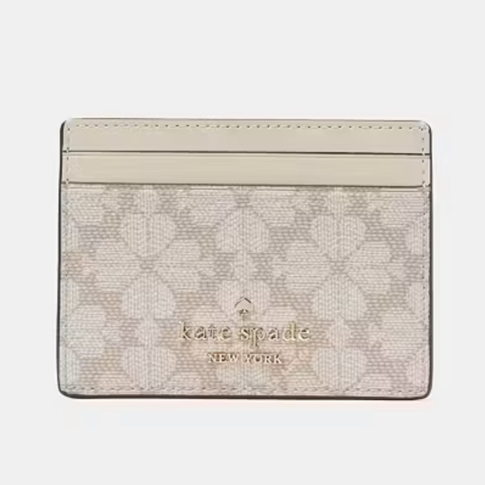 Kate Spade Flower Small Slim Card Holder